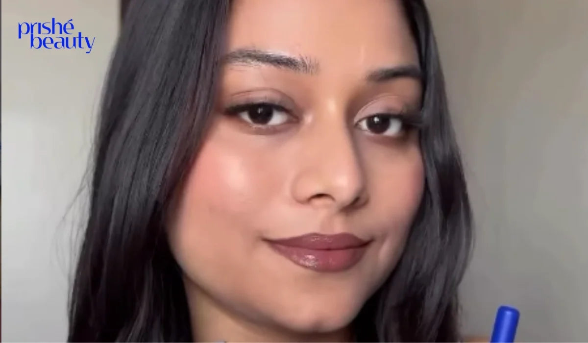 7-step makeup routine showing simple makeup steps for beginners