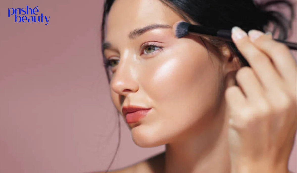 where to put blush and highlight on face step by step guide for beginners