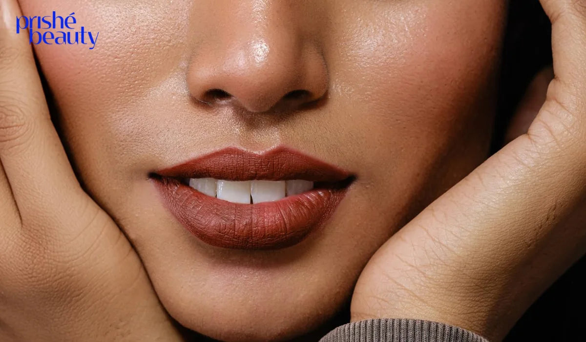 Different nude colour lipstick shades suitable for fair, medium, and dusky skin tones