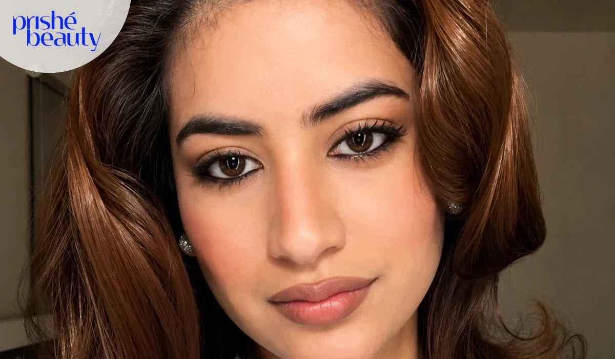 Woman applying smudge-proof kajal for long-lasting all-day eye makeup