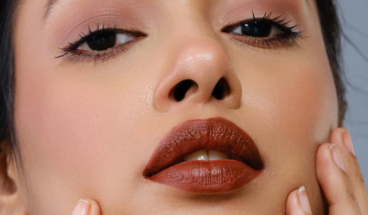 Different nude lipstick shades suitable for Indian skin tones