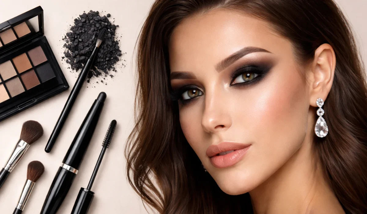 Step-by-step Smokey Eye Makeup tutorial for beginners