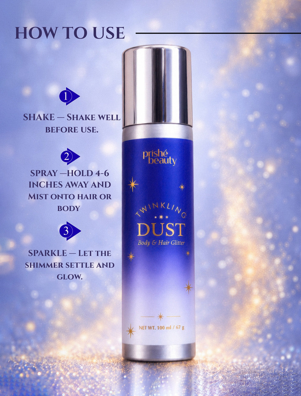Twinkling Dust Body & Hair Glitter