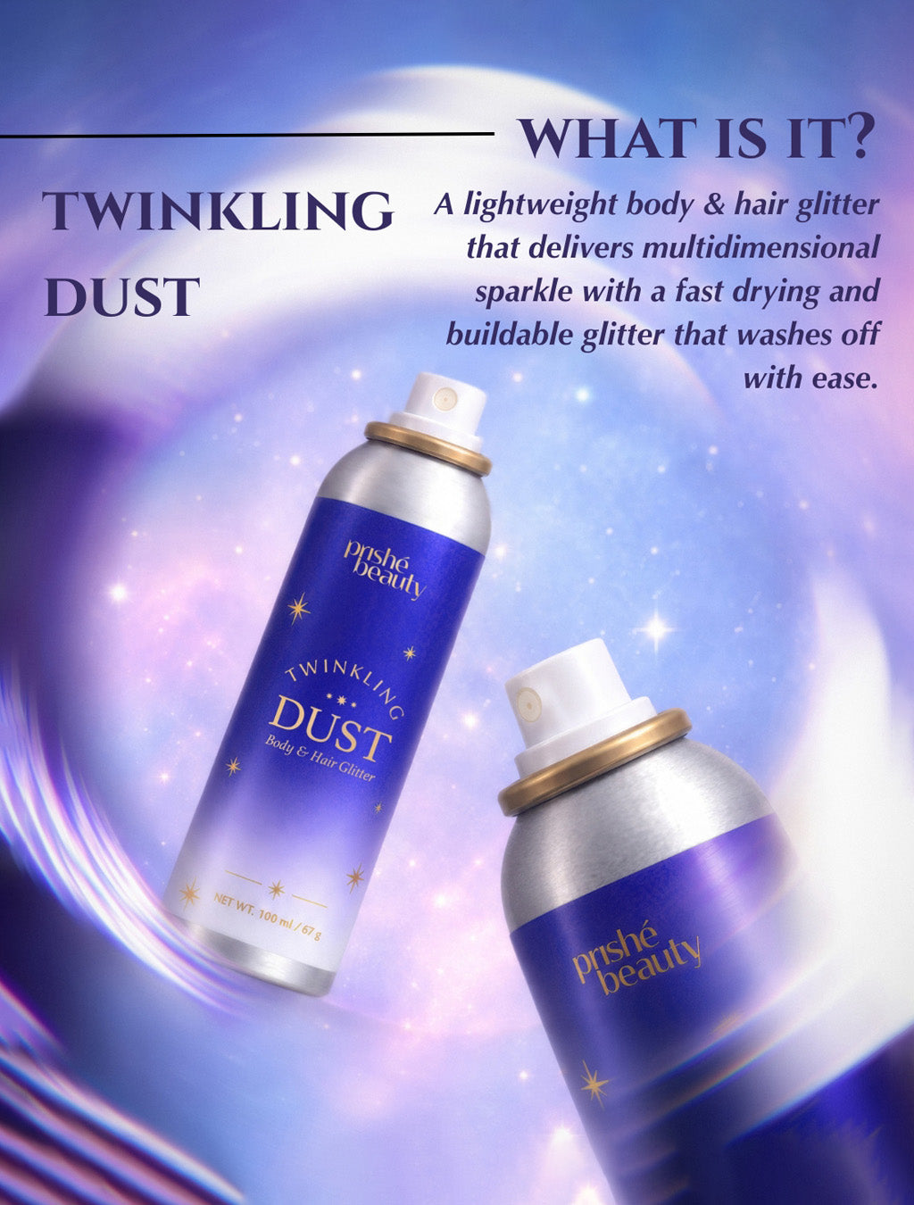 Twinkling Dust Body & Hair Glitter